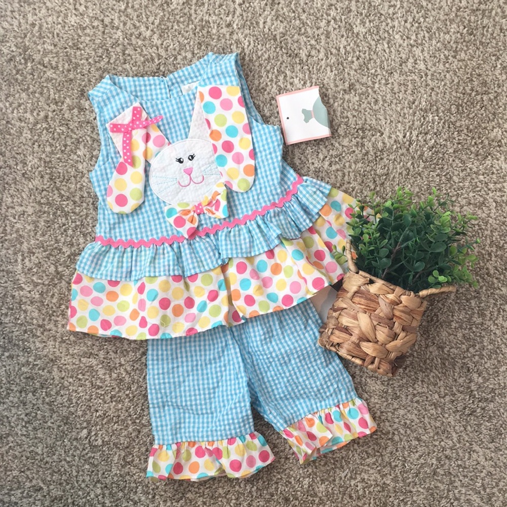NWT 3-6 months Spring 2 piece outfit